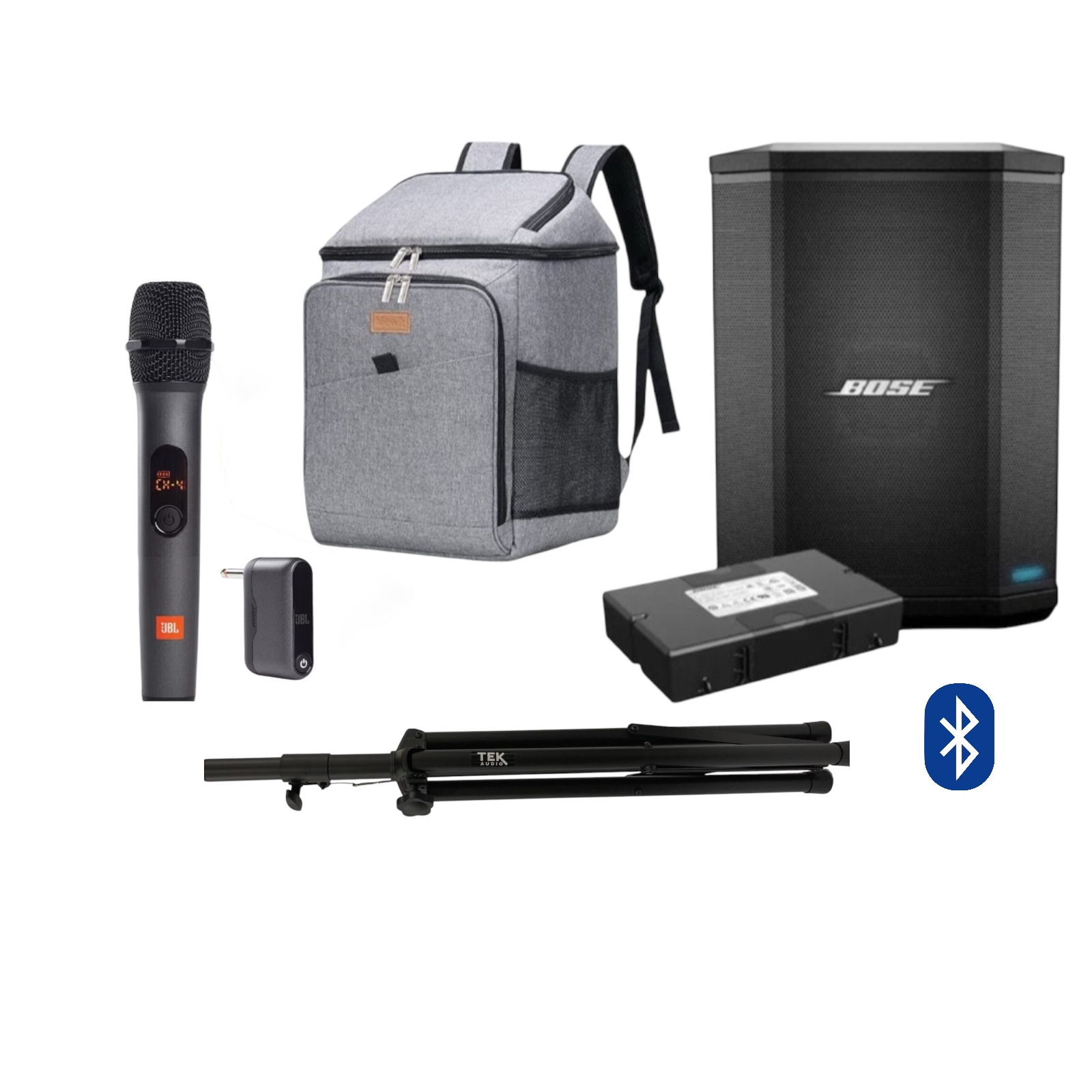 Bose s1 pro battery pa system speaker bluetooth wireless  handheld microphone mic event garden party chairs 