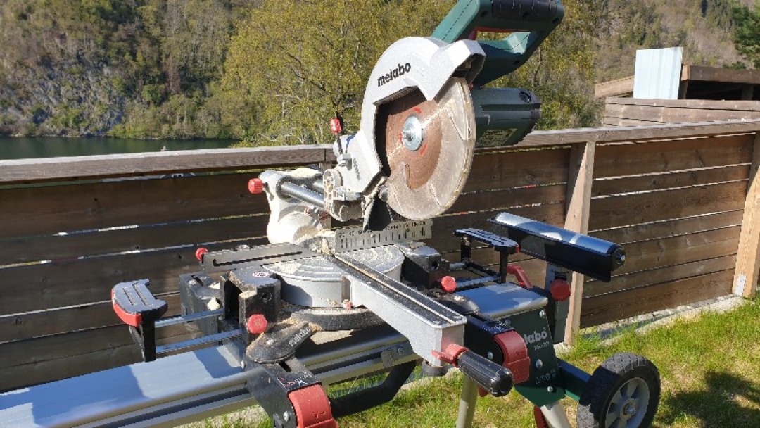 Metabo kgs216 med stativ