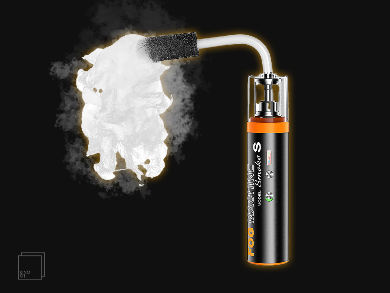 Portable handheld smoke haze machine | fog/steam/dry ice