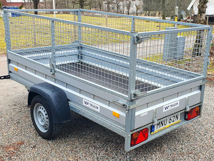 Obromsat gallersläp 2021 – stort, mycket fint skick + tillbehör