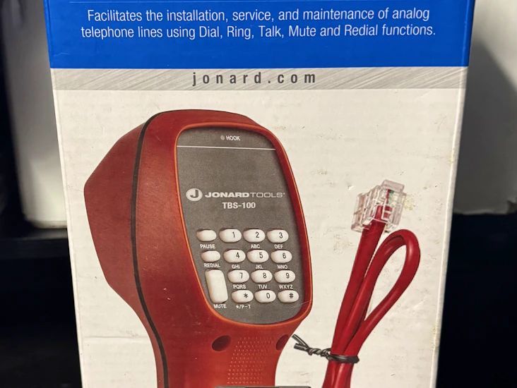 Telephone butt set w/ abn