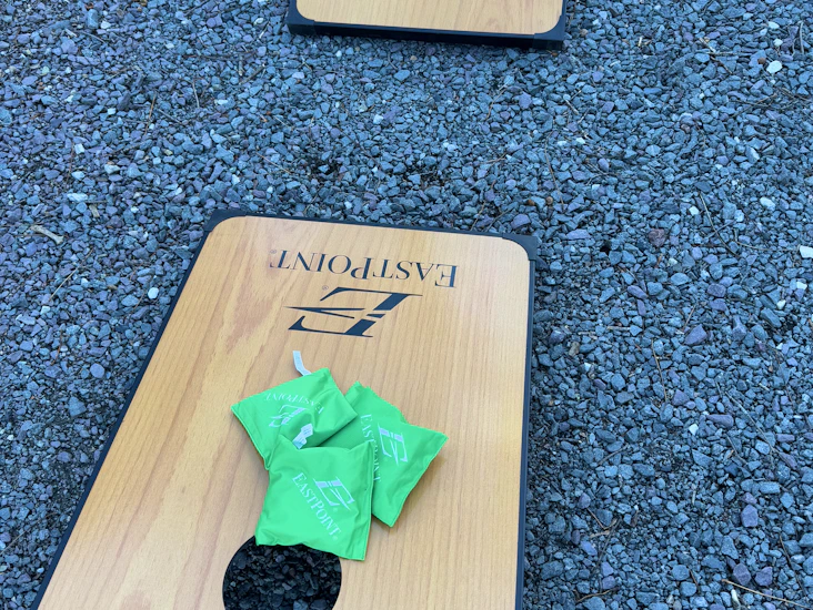 Cornhole set