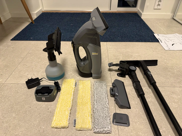 Kärcher wv10 advanced profesjonell vindusvasker med teleskopskaft