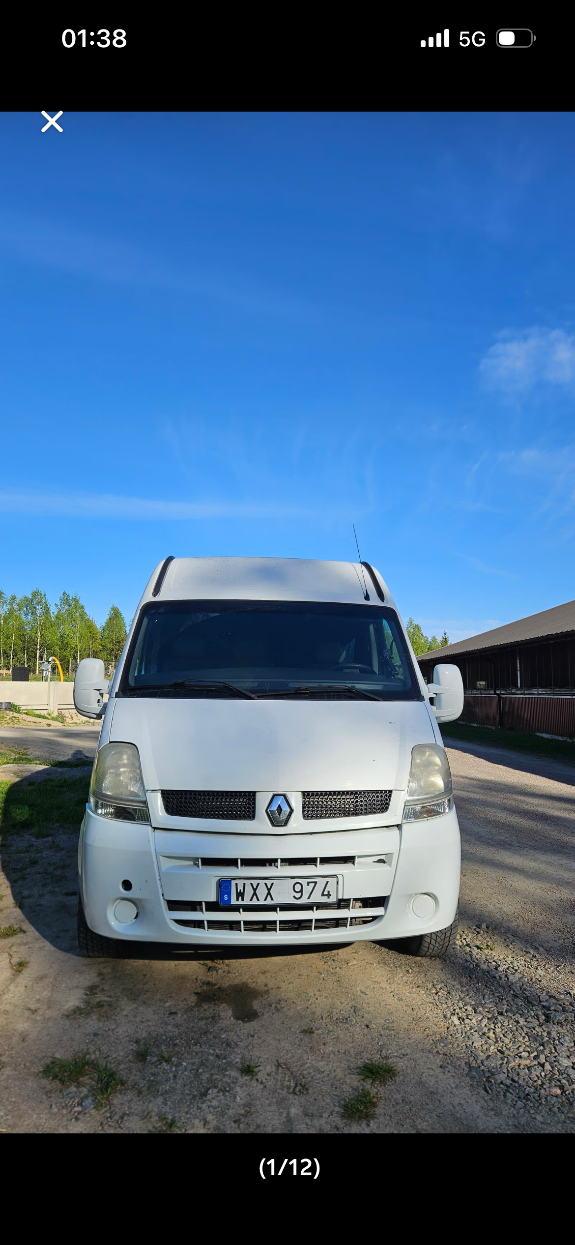 Cross buss med säng 