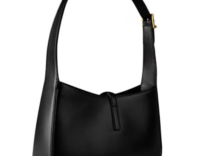 Saint laurent le 5 à 7 leather hobo bag