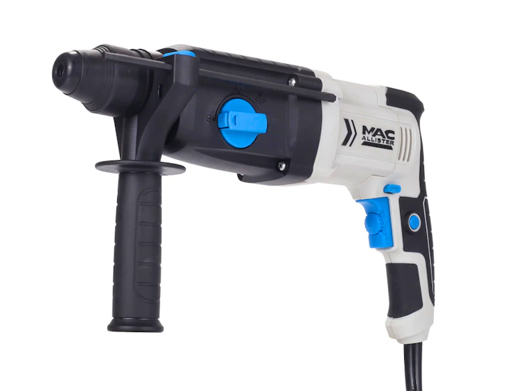 Mac allister 240v 750w corded sds+ drill mrh750