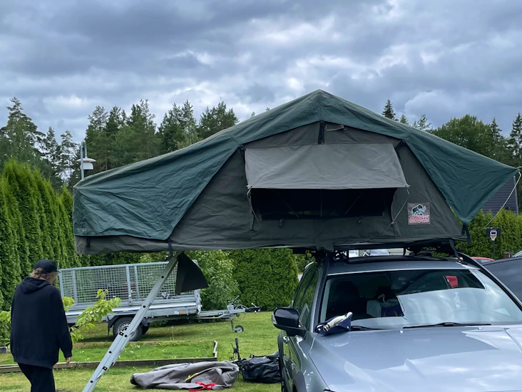 Stort och rymligt taktält!