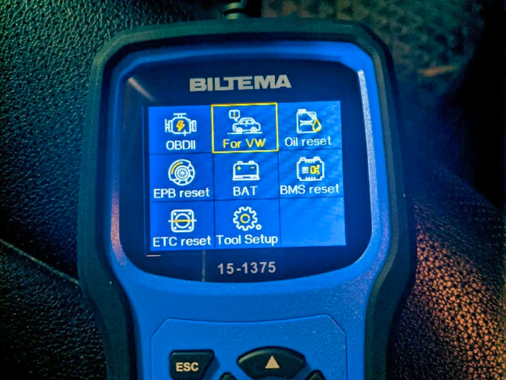 Felkodsläsare för vag