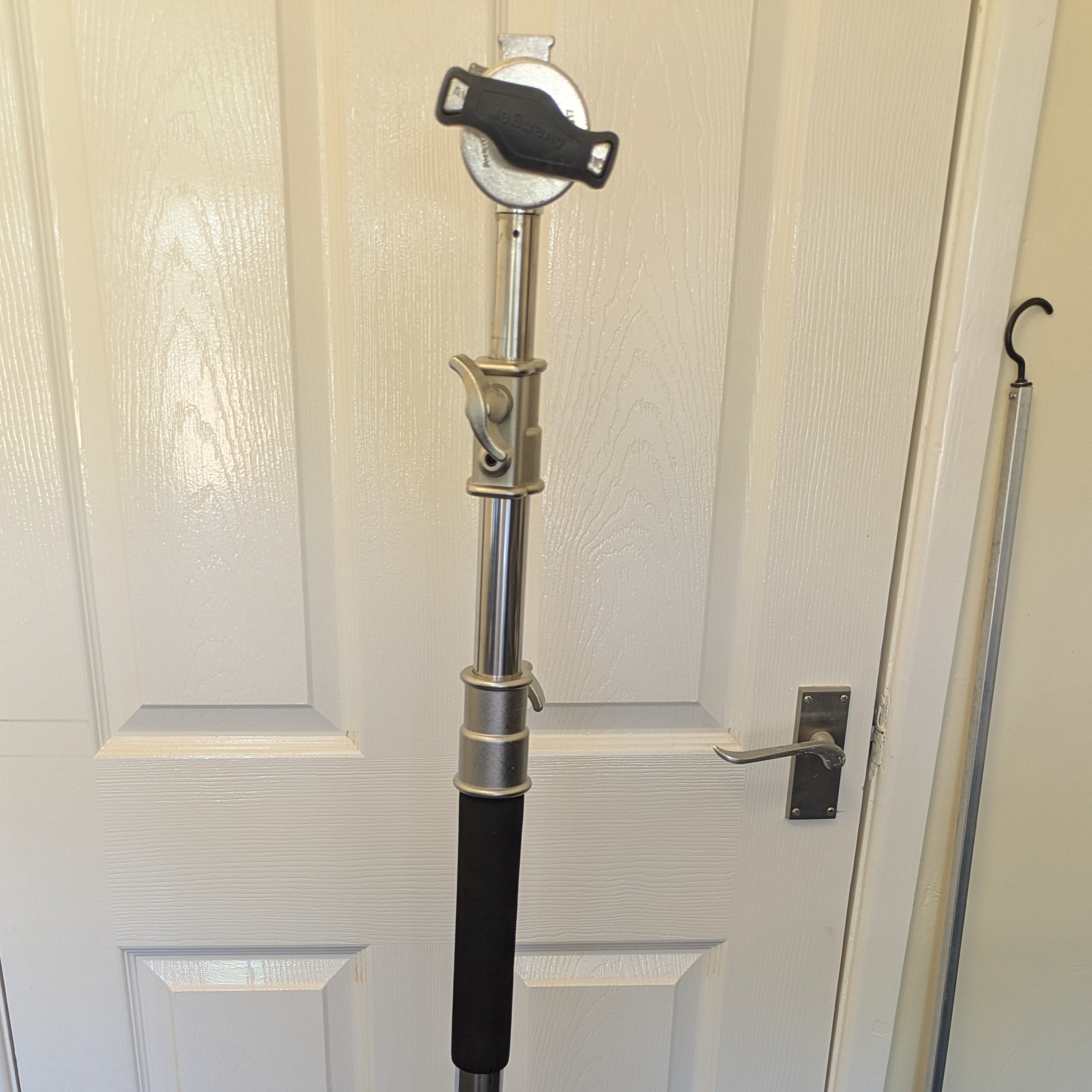 C stand with clamp and boom arm