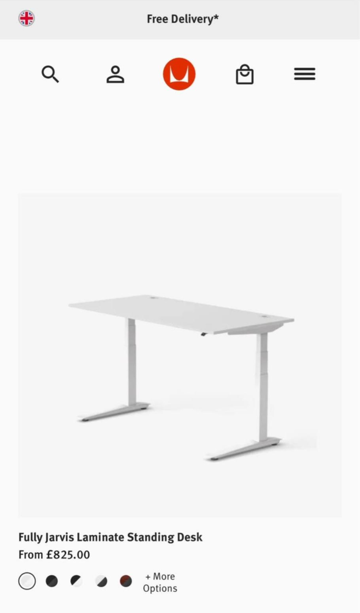 Herman miller - fully jarvis laminate standing desk