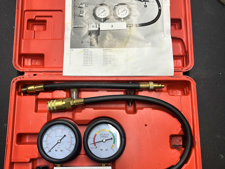 Lekkasjetester for sylinder