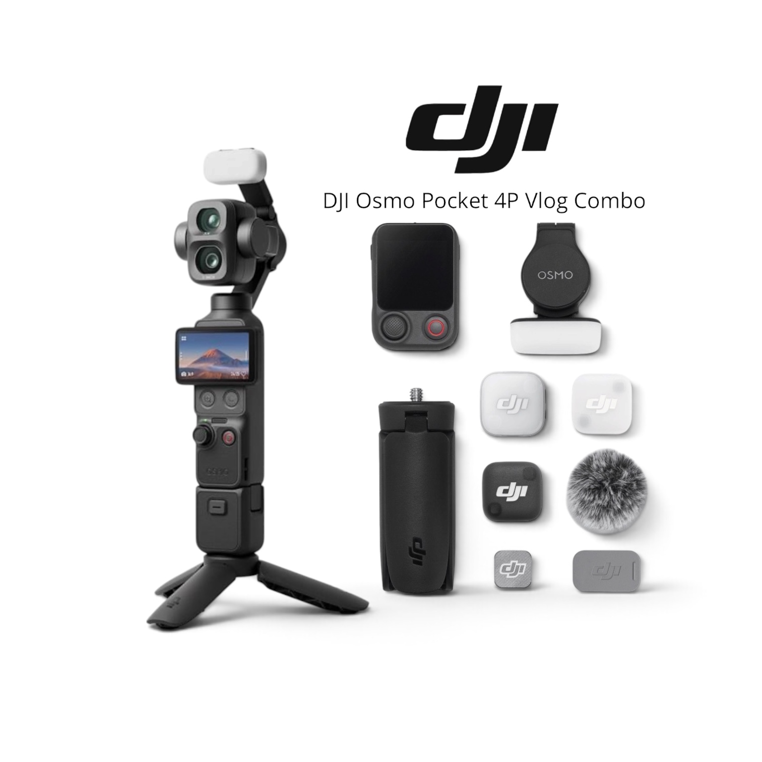 Dji osmo pocket 4p vlog combo 4k camera 240fps  4 creator video