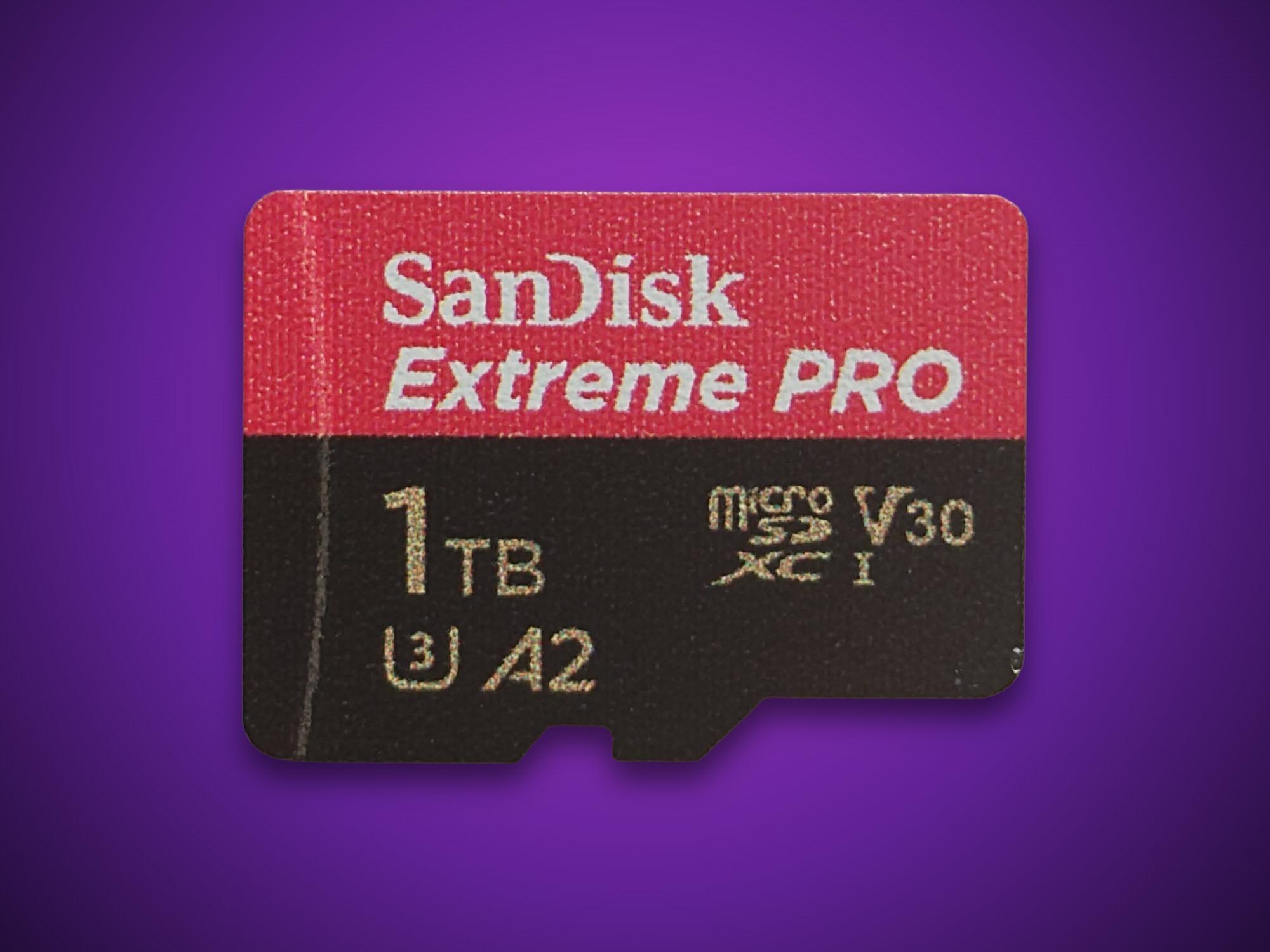 Sandisk extreme pro 1tb microsd (v30 u3 a2)