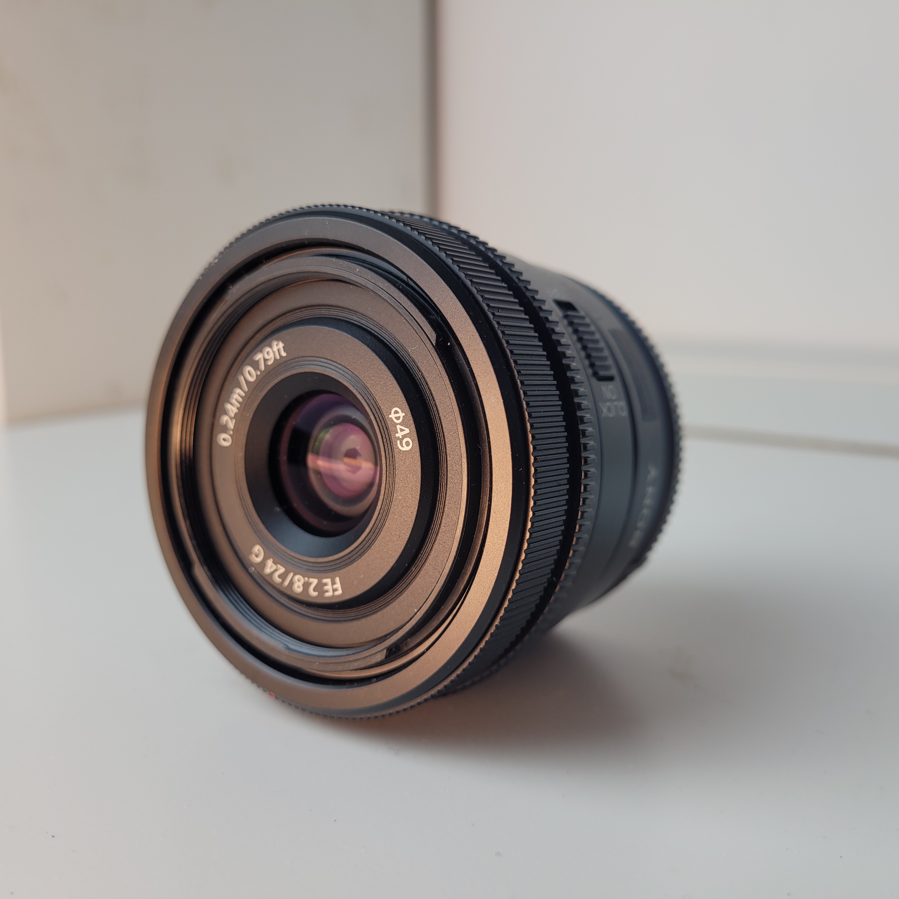 Sony fe 24mm f2.8 g lens