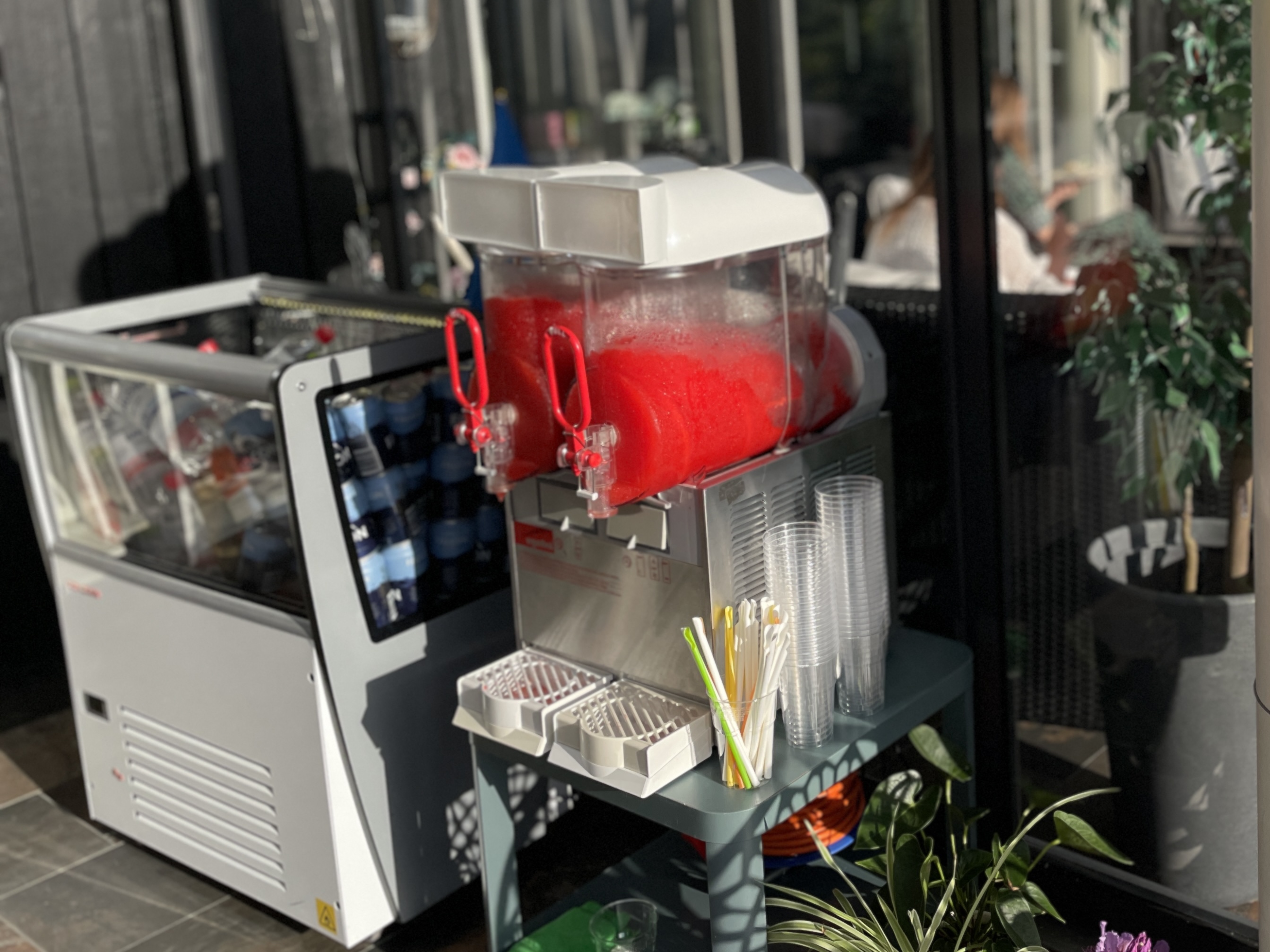 Slushmaskiner 2 tankar (2x10l)