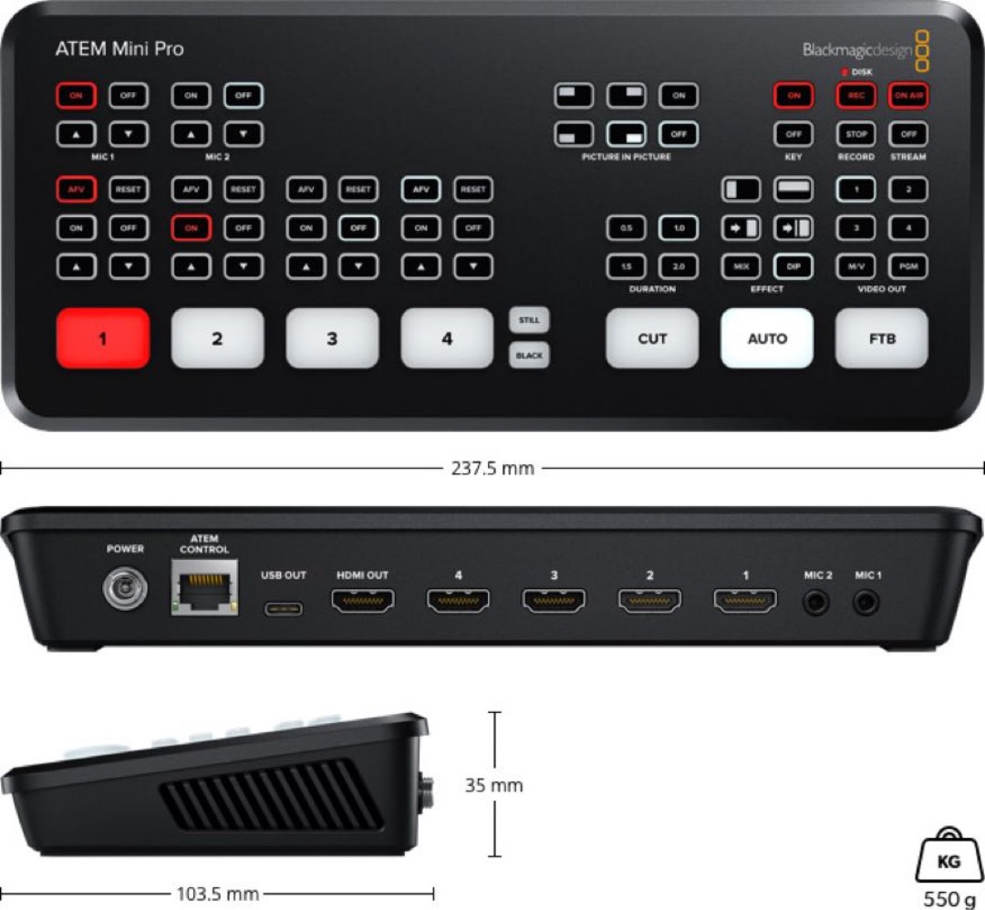 Atem mini pro