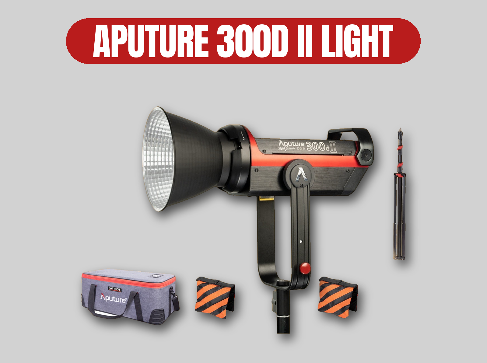 Aputure 300d ii | high-power led light / cinematic production