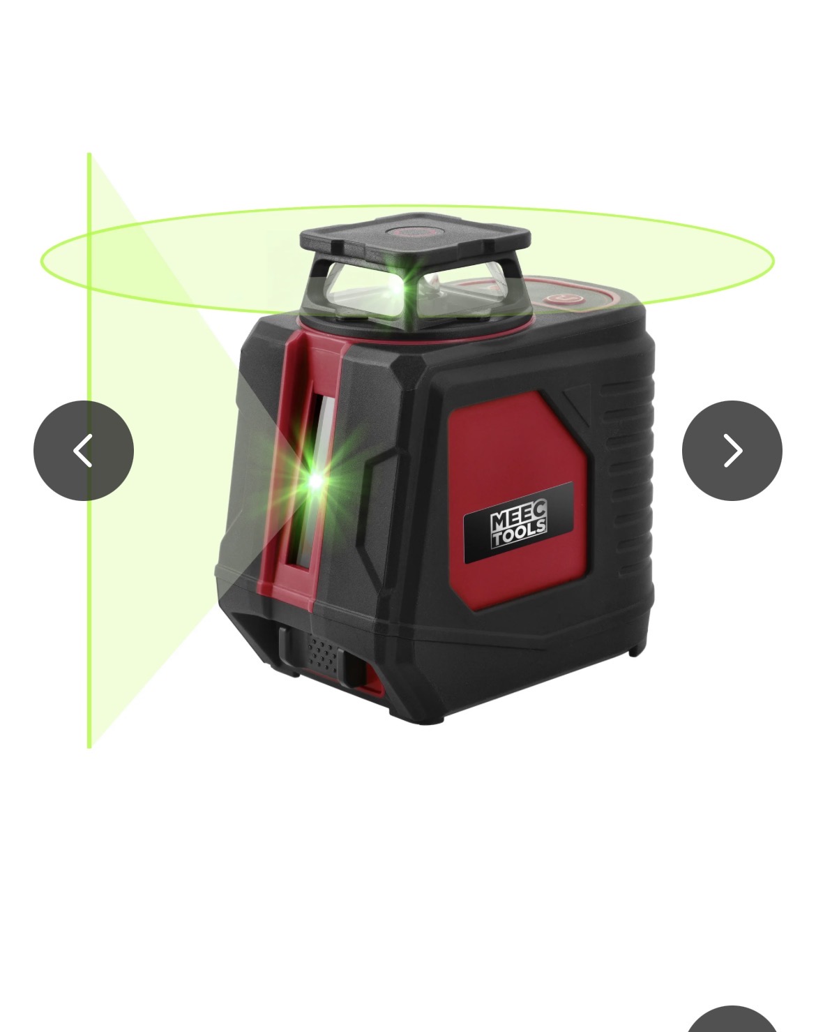 Krysslaser grön 360 med stativ