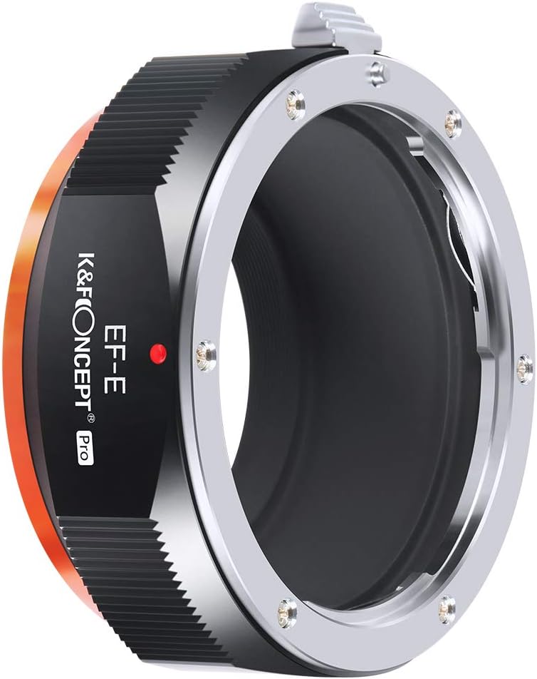 K&f concept sony e to canon ef lens adapter