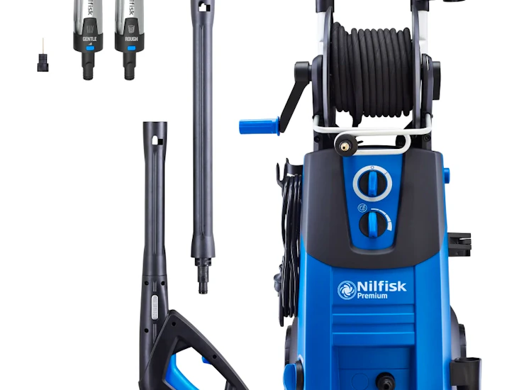 Kraftig høytrykkspyler (180 bar) med terrassevasker