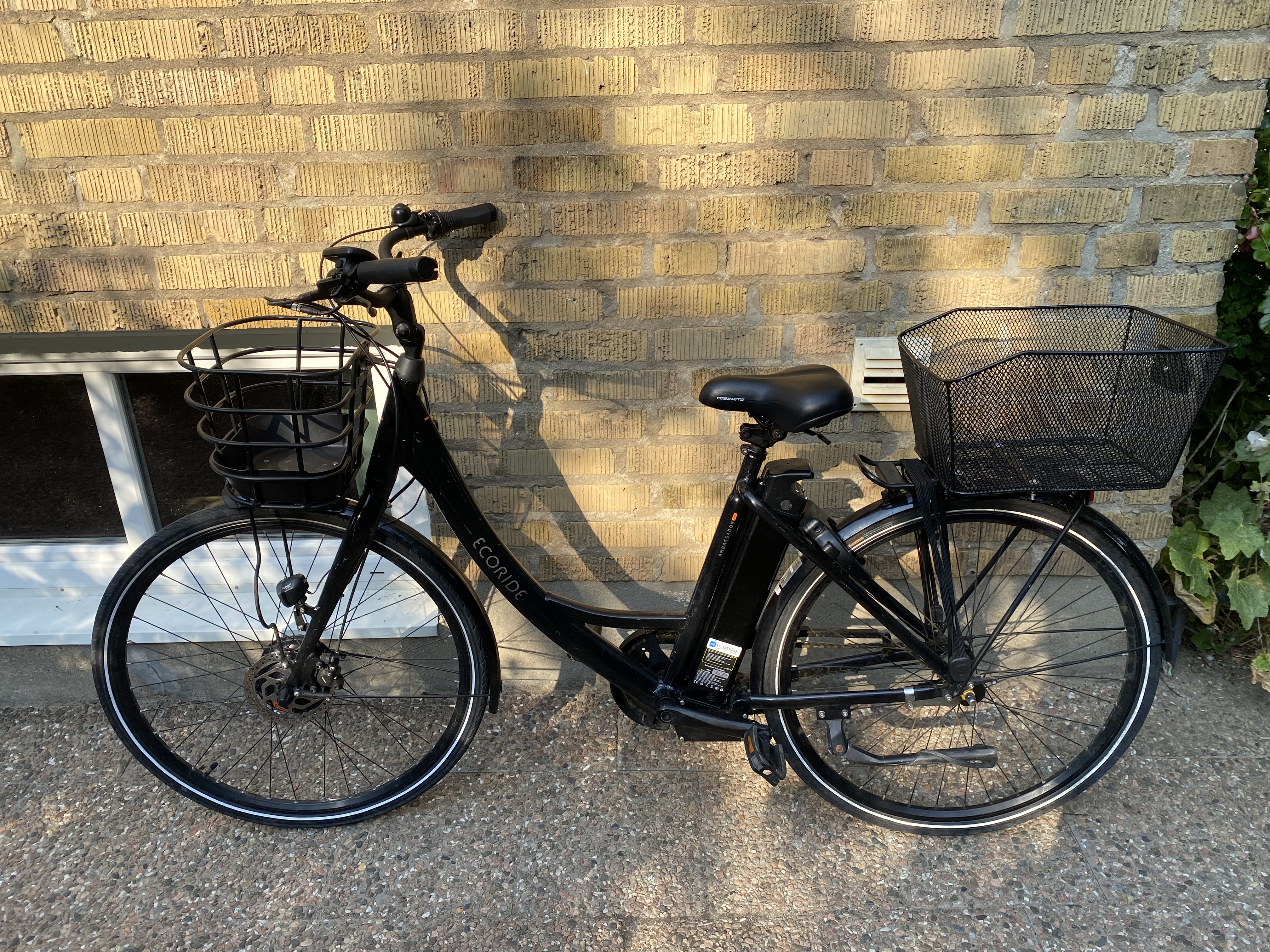 Ecoride ambassador elcykel – bekväm stadscykel med lång räckvidd 🚲⚡