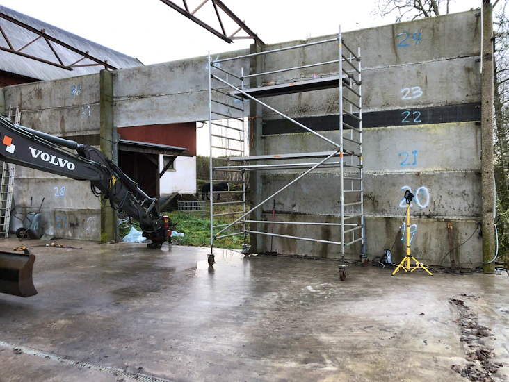 Layher rullställning/byggställning arbetsplattform