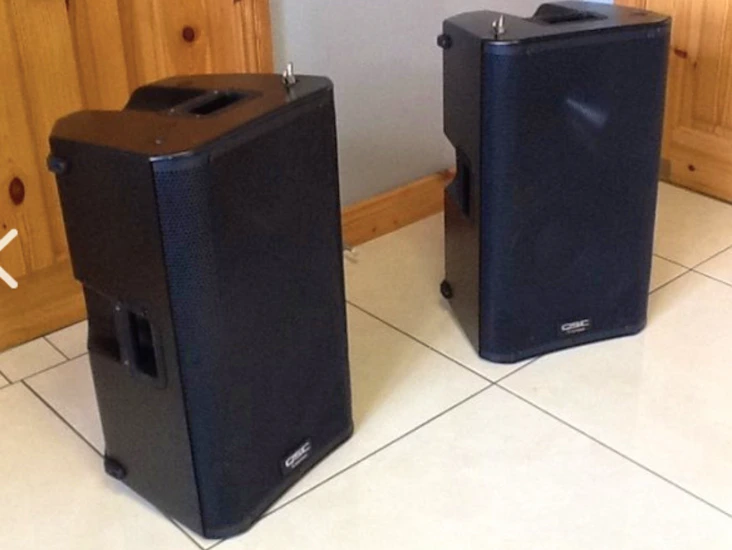 Qsc k12, proffsiga aktiva högtalare