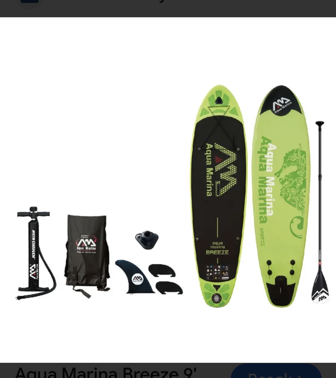 Aqua marina sup 