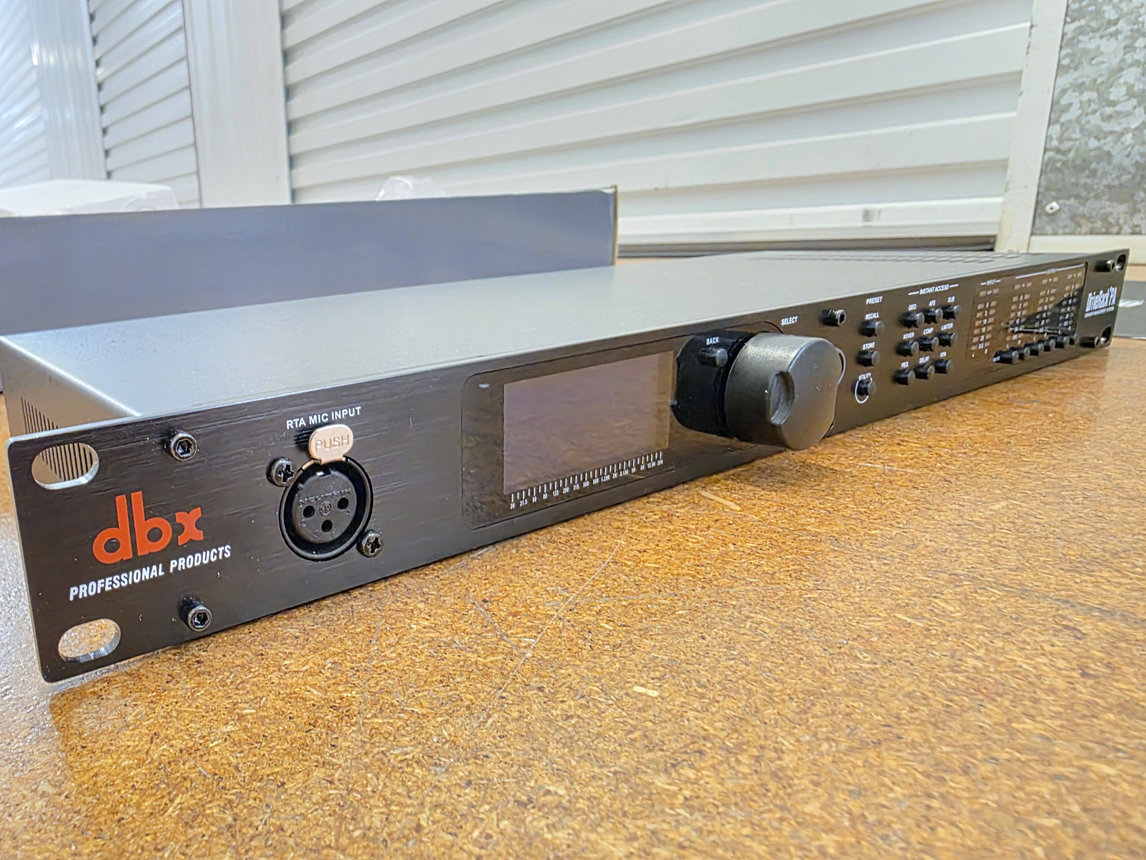 Dbx driverack pa2