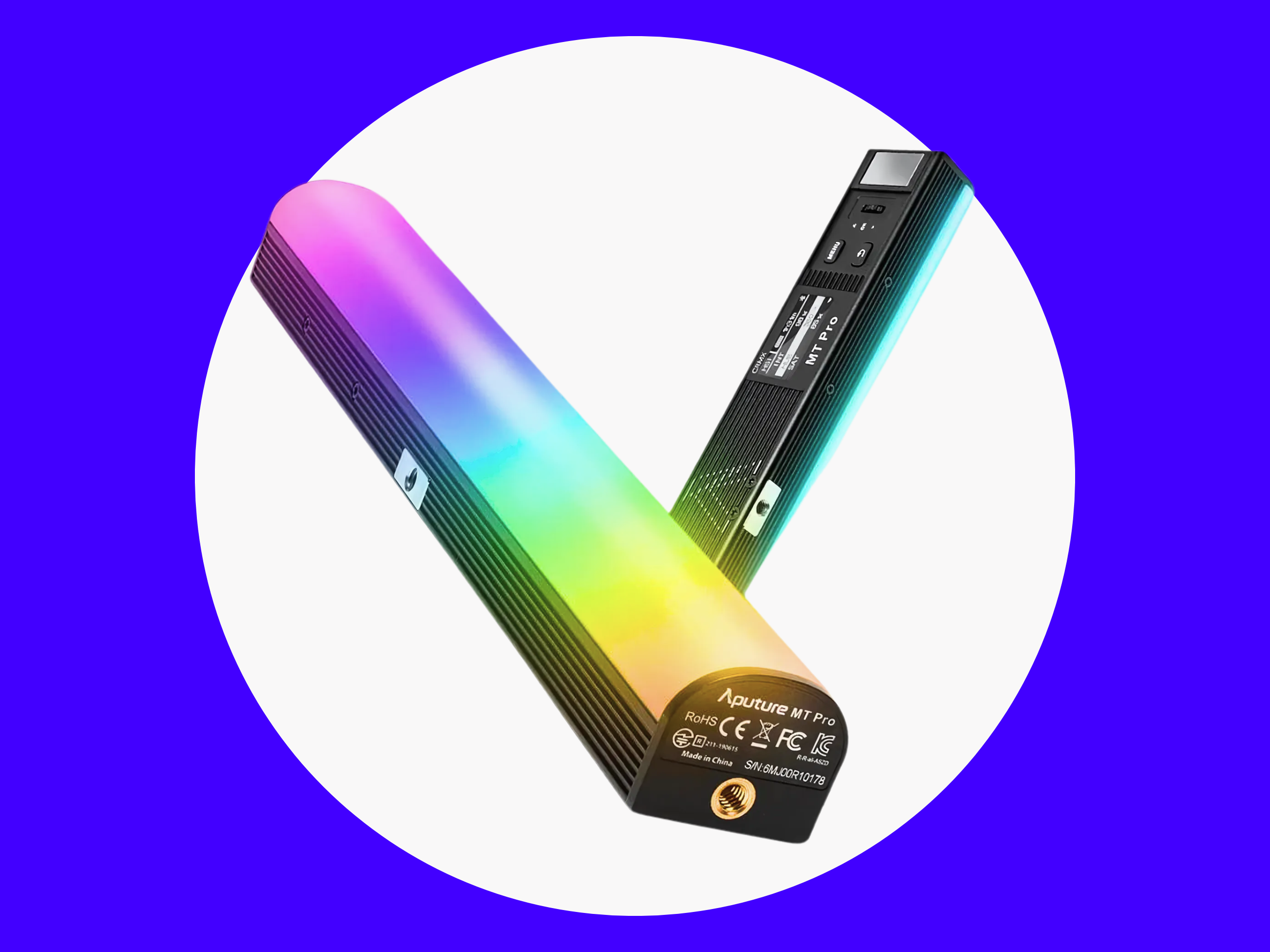 Aputure mt pro led rgbww tube light