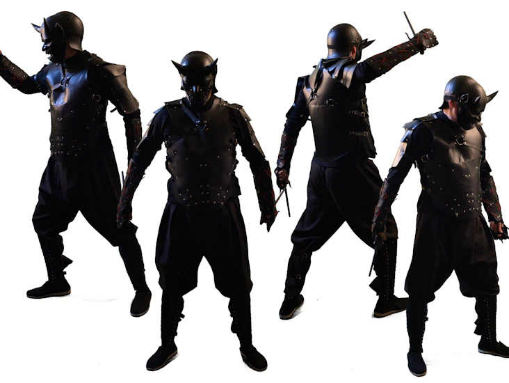 Dark shinobi costume