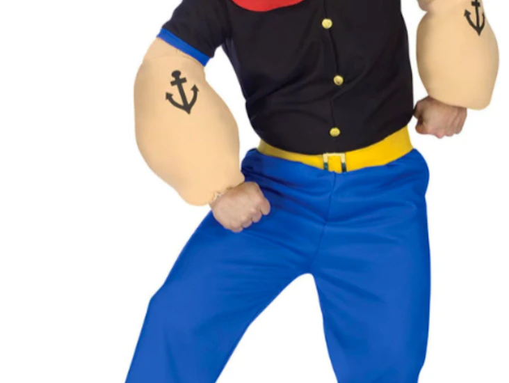 Karl alfred / popeye maskeraddräkt