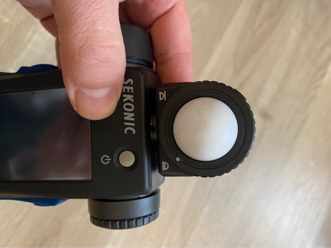 Sekonic lysmåler - et must!