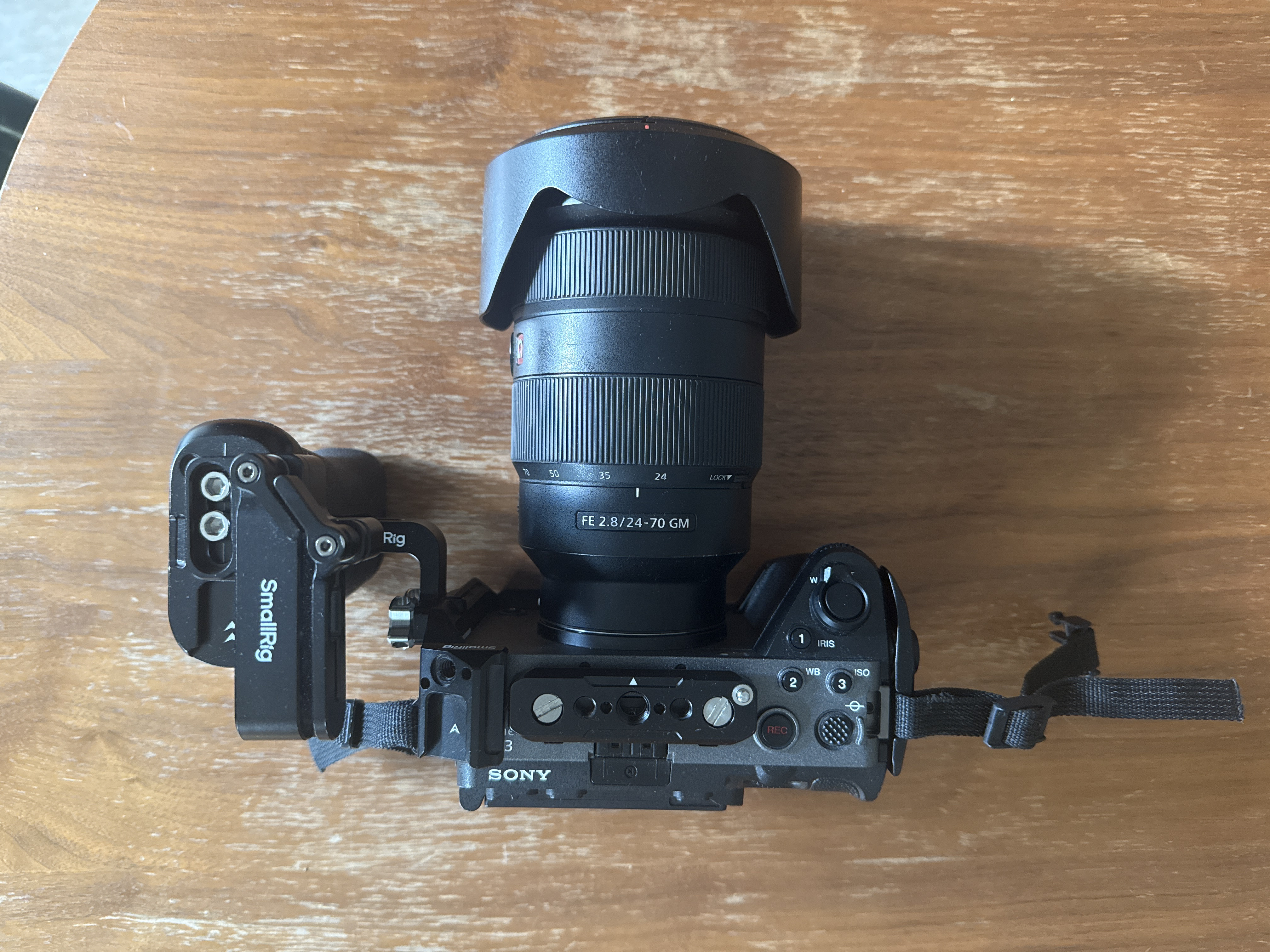 Sony fx3 full cine kit – 24–70mm g master, rs3 gimbal, smallrig cage + 160gb cfexpress