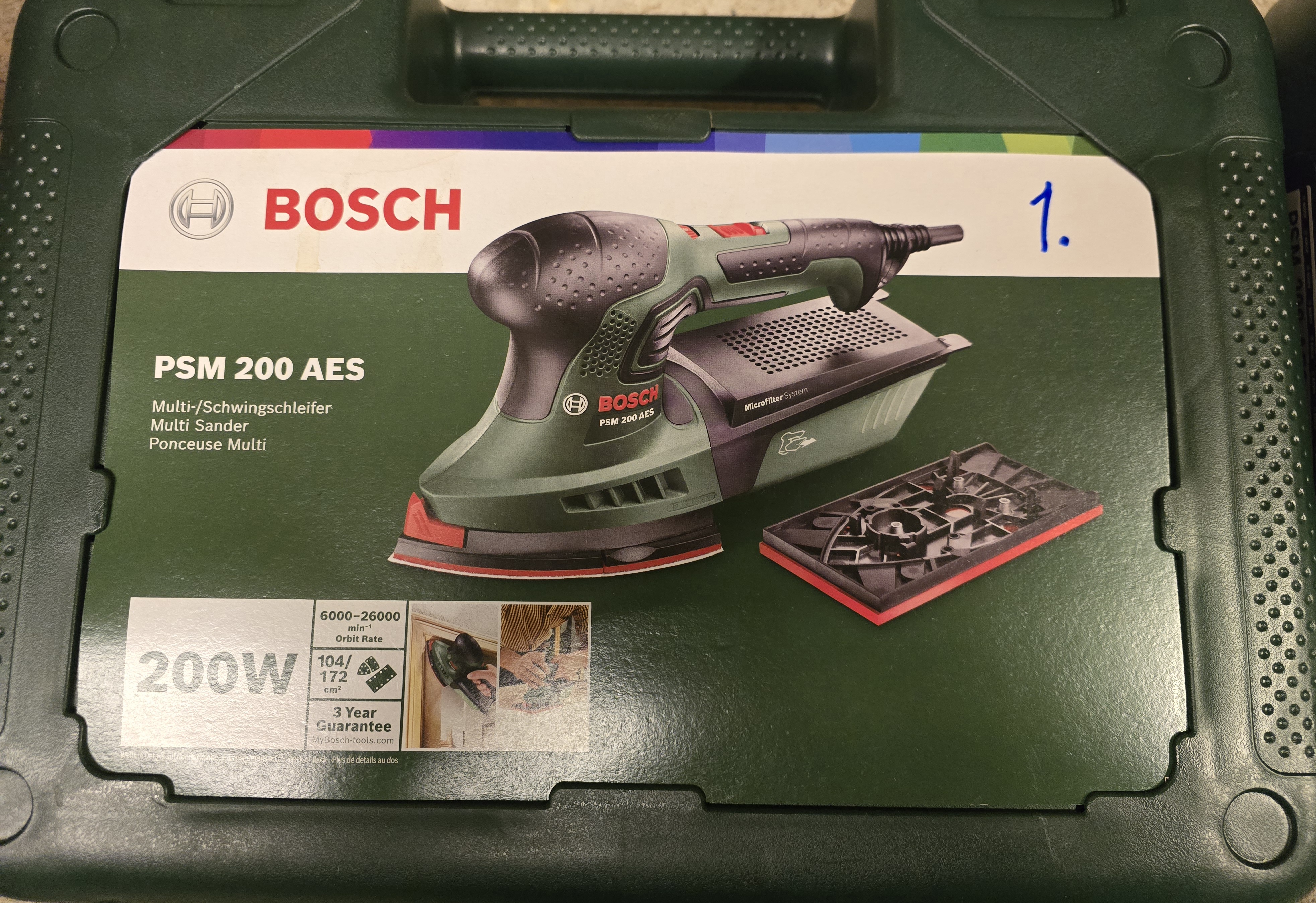 Bosch psm 200 aes multisliper - maskin 1