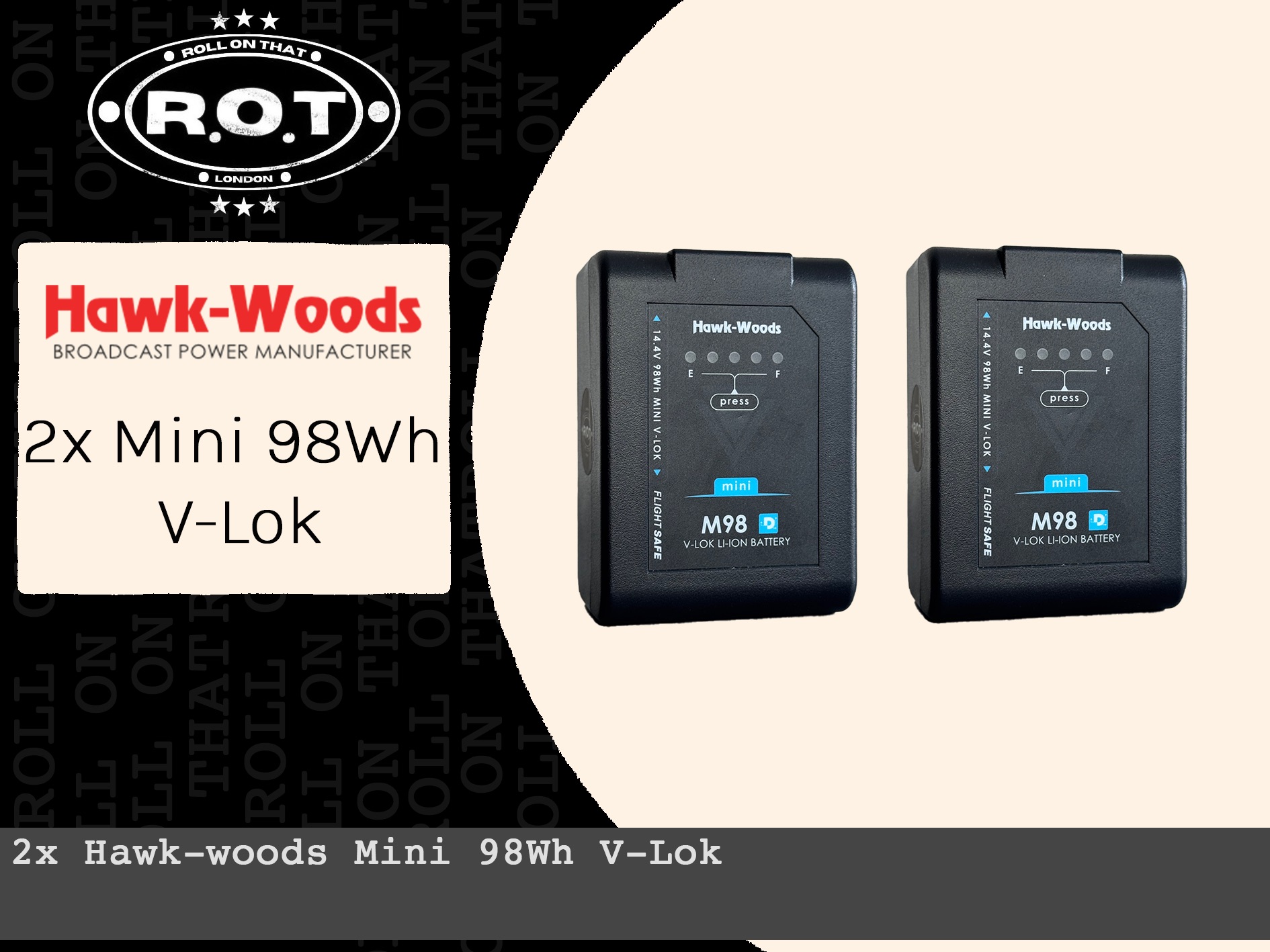 2x - hawk-woods mini 98wh v-lok