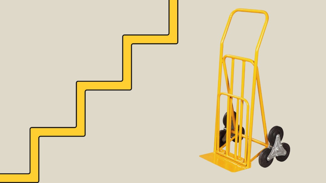 Trappgående kärra 150 kg