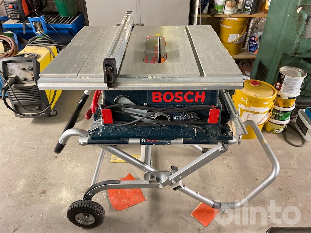 Bordsåg bosch 10 gts med arbetsbord