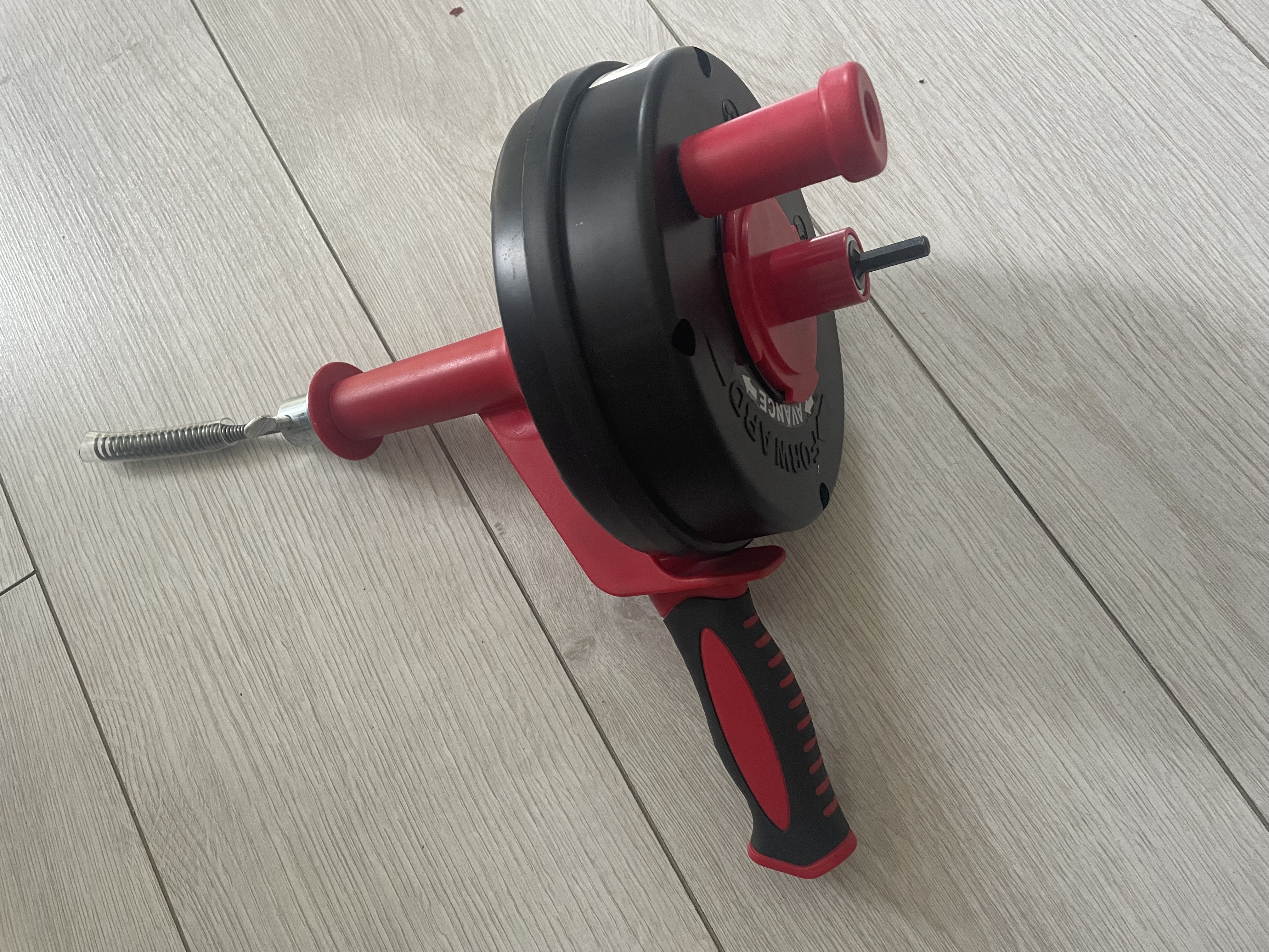 Drain unblocker snake 7.6m