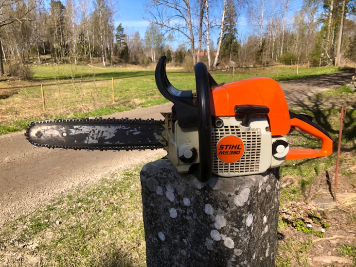 Slitvargen stihl ms390