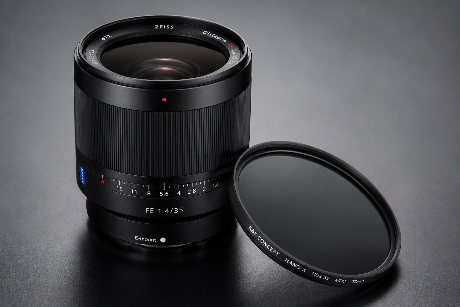 Sony zeiss 35mm 1.4 lens [sony] & nd filter