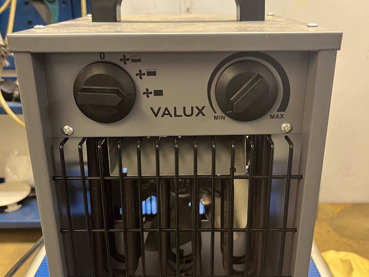 Värmefläkt, valux 2kw