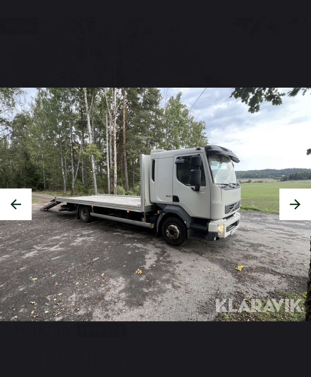 Bilbärgning och flakbil 