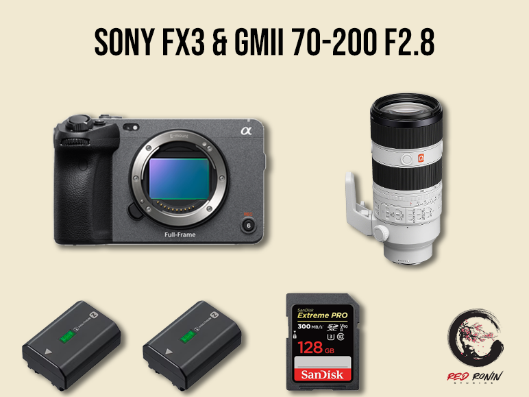Sony fx3 & gmii 70-200 f2.8