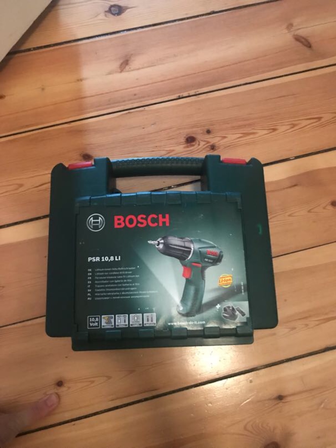 Bosch skruvdagagare med bits sats