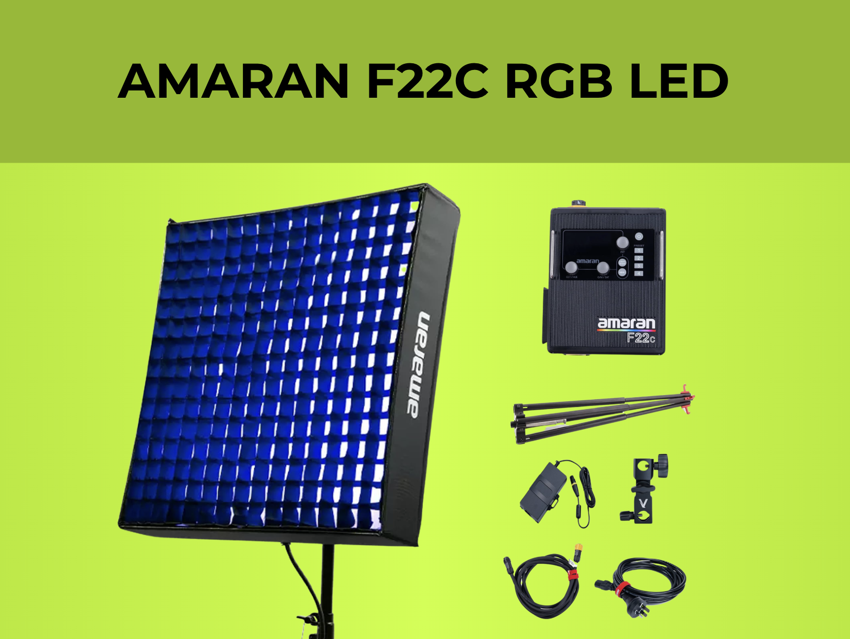 Aputure amaran f22c rgb flexible led