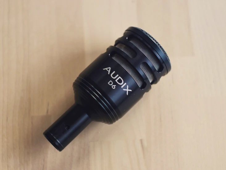 Audix d6 - mikrofon till bastrumma