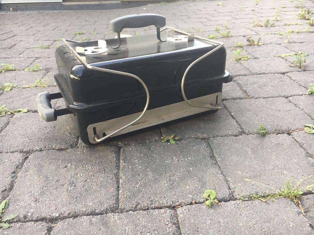 Portabel grill för utflykt/segling mm