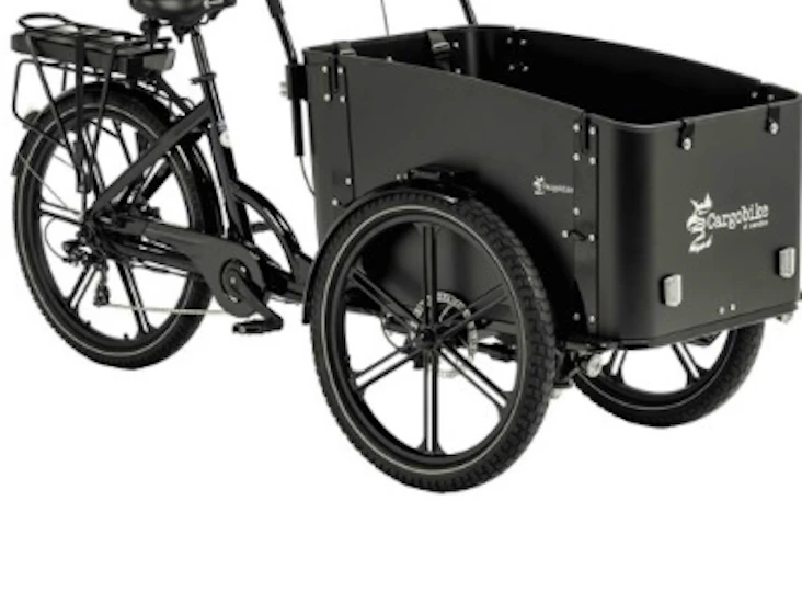 Christiania låd elcykel taxi, cargobike delight
