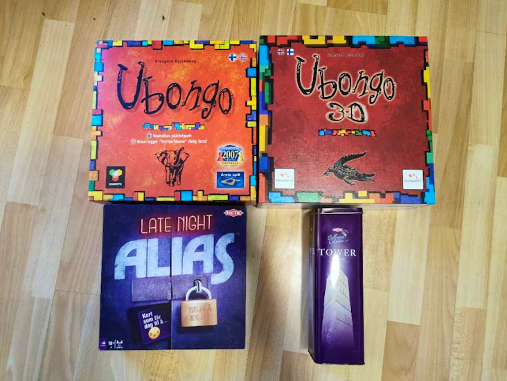 Utleie av ulike brettspill